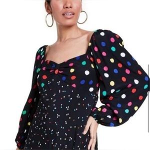 Rixo x Target Multicolor Polka Dot Dress